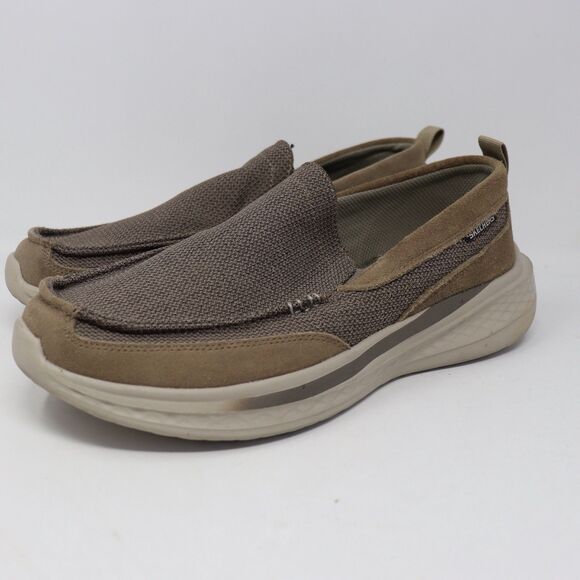 Skechers Relaxed Fit Slade-Munson Taupe Loafers. Men's 10.5  #205102 - Picture 1 of 7